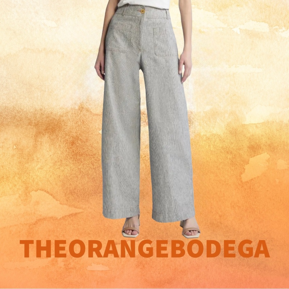 SESSUN Manhatti Wide Leg Pants Size EU 34 US 24